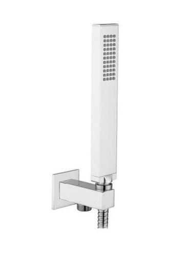 Ручной душ с гибким шлангом 150 см, штуцером и держателем Cezares CZR-DEFA4 CZR-DEFA4-01
