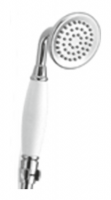 Ручной душ с антикальциевым покрытием, ручка белая Cezares CZR-S-D2FC2