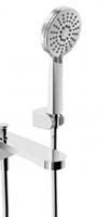Ручной душ со шлангом 1,5м и держателем Cezares AGNES-DEF-NERO